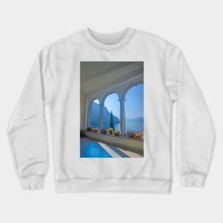 Arches at the Villa Monastero Crewneck Sweatshirt